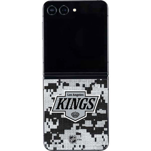 NHL Los Angeles Kings Camo Galaxy Z Flip5 5G Skin